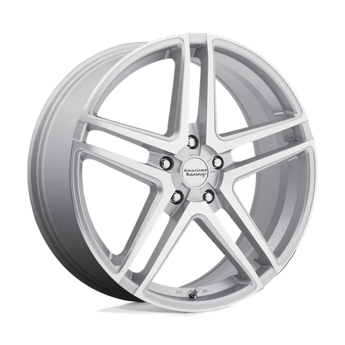 American Racing AR907 Cast Aluminum Wheel - Bright Silver With Machined Face