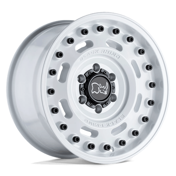 Black Rhino Axle Cast Aluminum Wheel - Gloss White