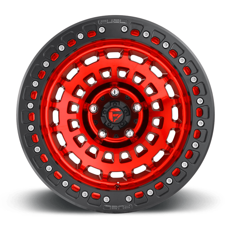 Fuel D100 Zephyr BL Cast Aluminum Wheel - Candy Red