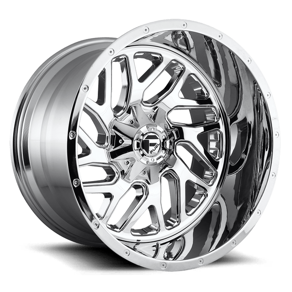 Fuel D609 Triton Cast Aluminum Wheel - Chrome Plated