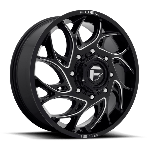 Fuel D741 Runner Cast Aluminum Wheel - Gloss Black Milled