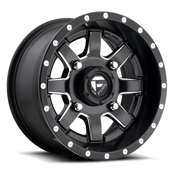 Fuel UTV D538 Maverick Cast Aluminum Wheel - Matte Black Milled