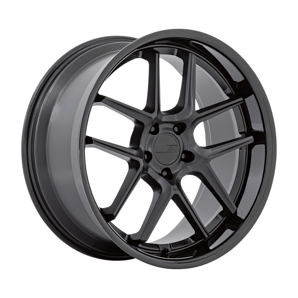 American Racing AR942 Flow Formed Aluminum Wheel - Matte Black With Gloss Black Lip