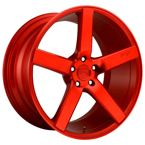 Niche M187 Milan Cast Aluminum Wheel - Candy Red