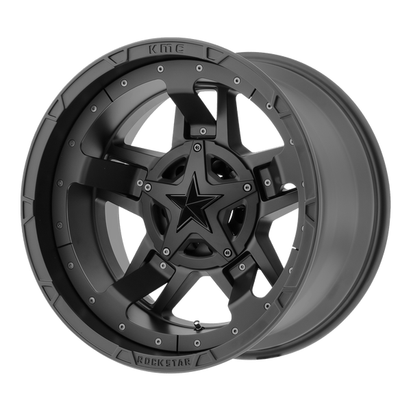 XD827 Rockstar III Cast Aluminum Wheel - Matte Black