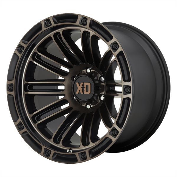 XD846 Double Deuce Cast Aluminum Wheel - Satin Black With Dark Tint XD84621280644N