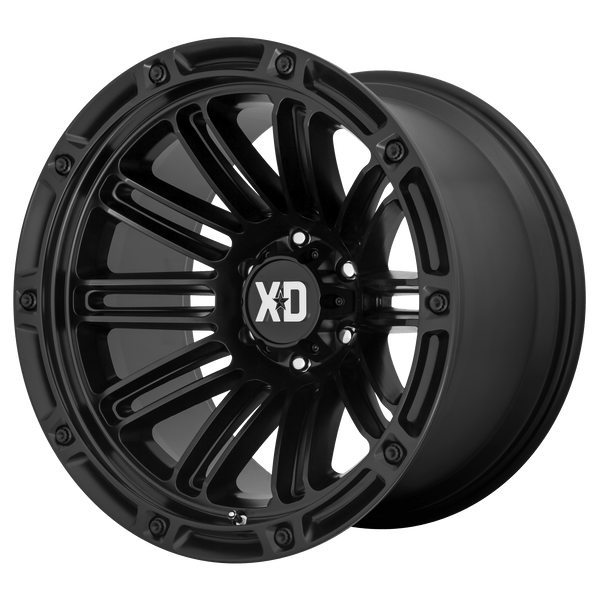 XD846 Double Deuce Cast Aluminum Wheel - Satin Black XD84621280744N