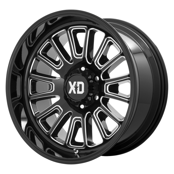 XD864 Rover Cast Aluminum Wheel - Gloss Black Milled