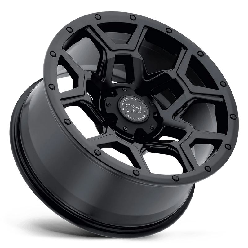 Black Rhino Overland Flow Formed Aluminum Wheel - Matte Black