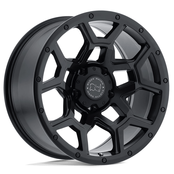 Black Rhino Overland Flow Formed Aluminum Wheel - Matte Black