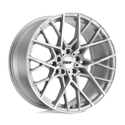 TSW Sebring Cast Aluminum Wheel - Silver With Mirror Cut Face